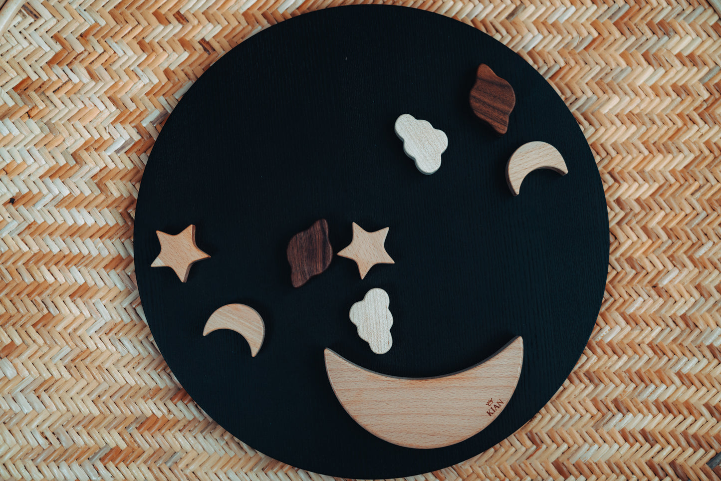 Balancier-Mond Stapelspiel