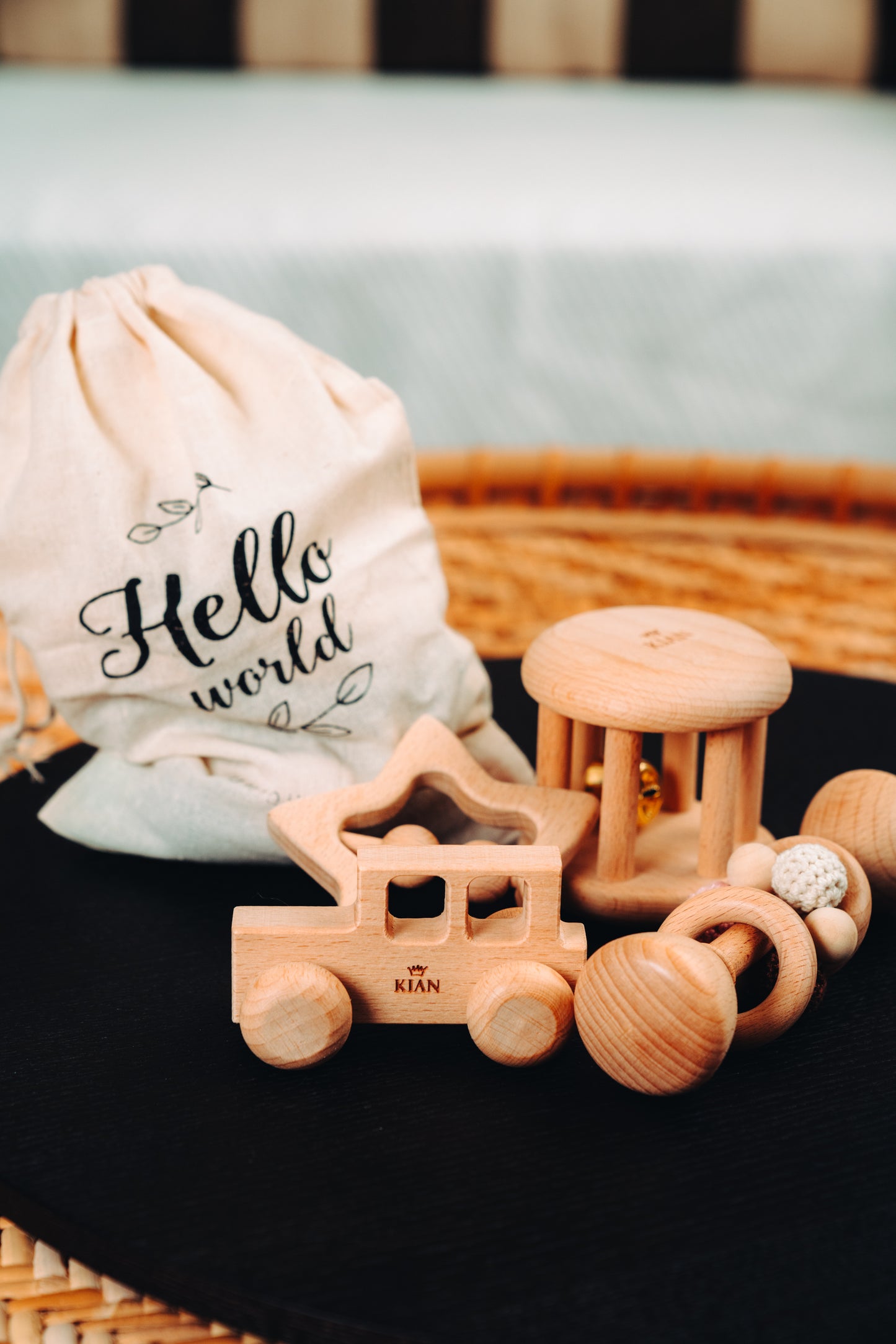 Geschenk-Set "Hello World"