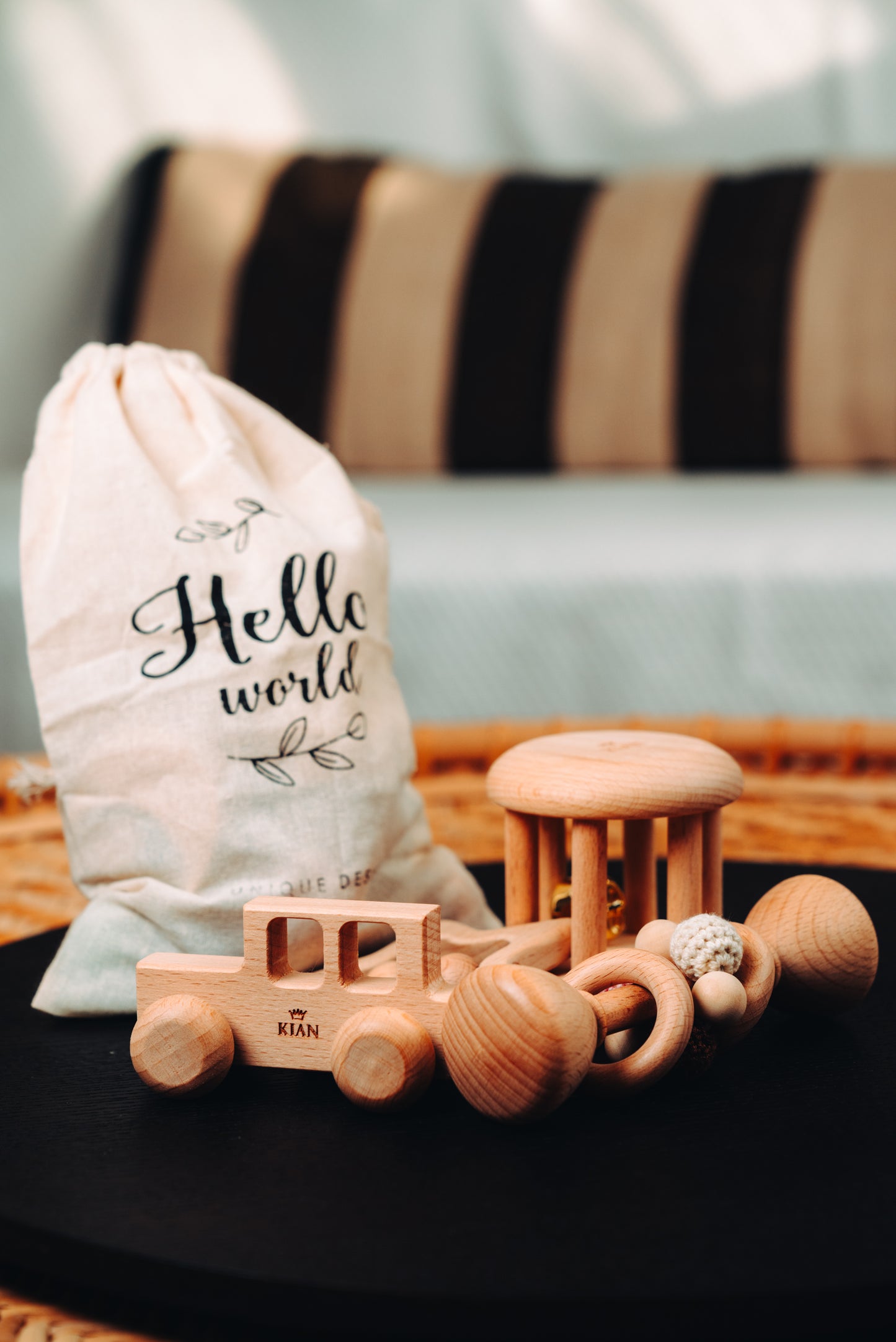 Geschenk-Set "Hello World"